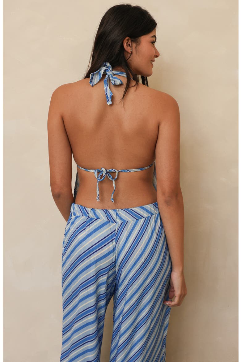 Beso Tank Top, Alternate, color, Costa Azul