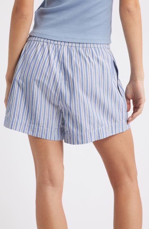 Open Edit Oversize Boyfriend Boxer Shorts In Multi