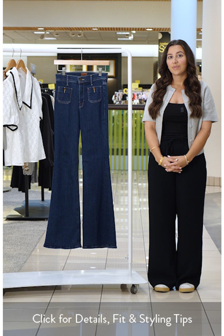 The Patch Pocket Doozy Flare Jeans video