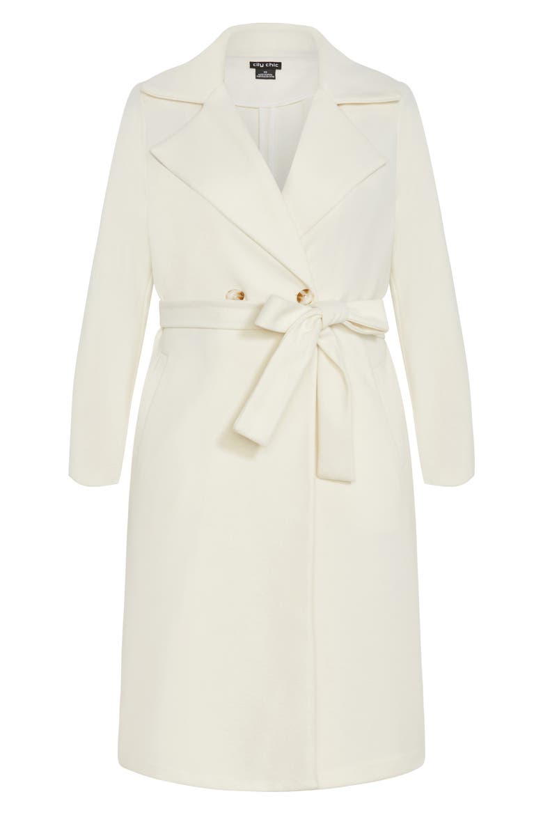 Hunter Tie Waist Coat, Alternate, color, CREAM