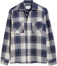 Wax London Whiting Marine Beatnik Button-Up Overshirt