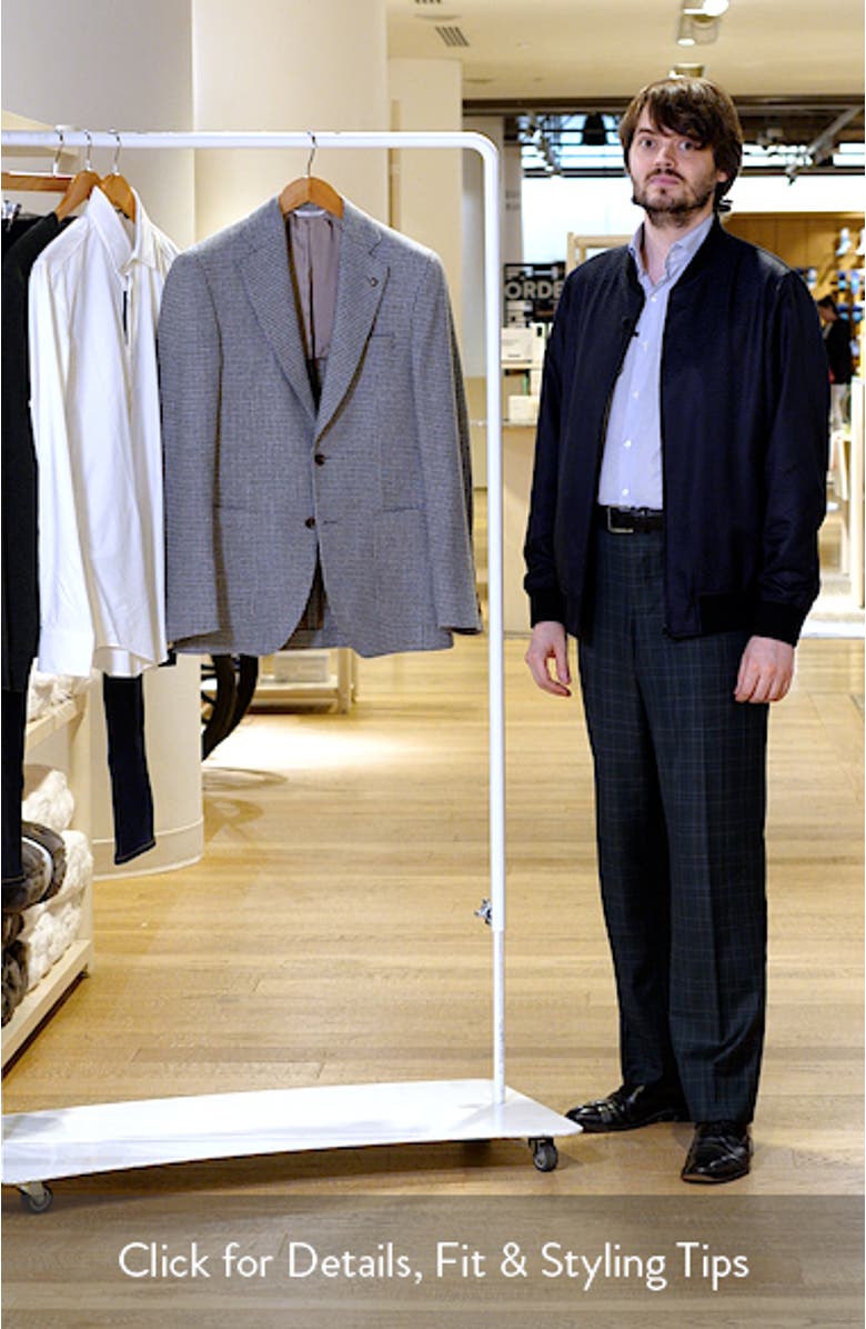 Myles Unconstructed Basketweave Wool & Silk Blend Sport Coat, sales video thumbnail