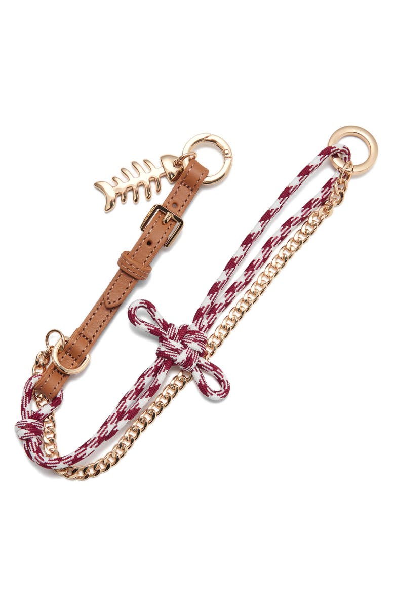 & Other Stories Mixed Key Charm, Alternate, color, Metal Bright