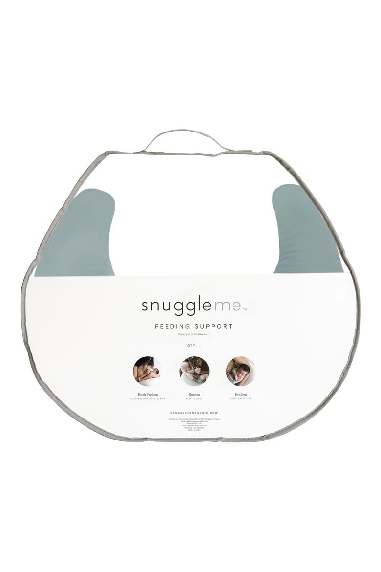 Feeding & Support Pillow, Alternate, color, SLATE