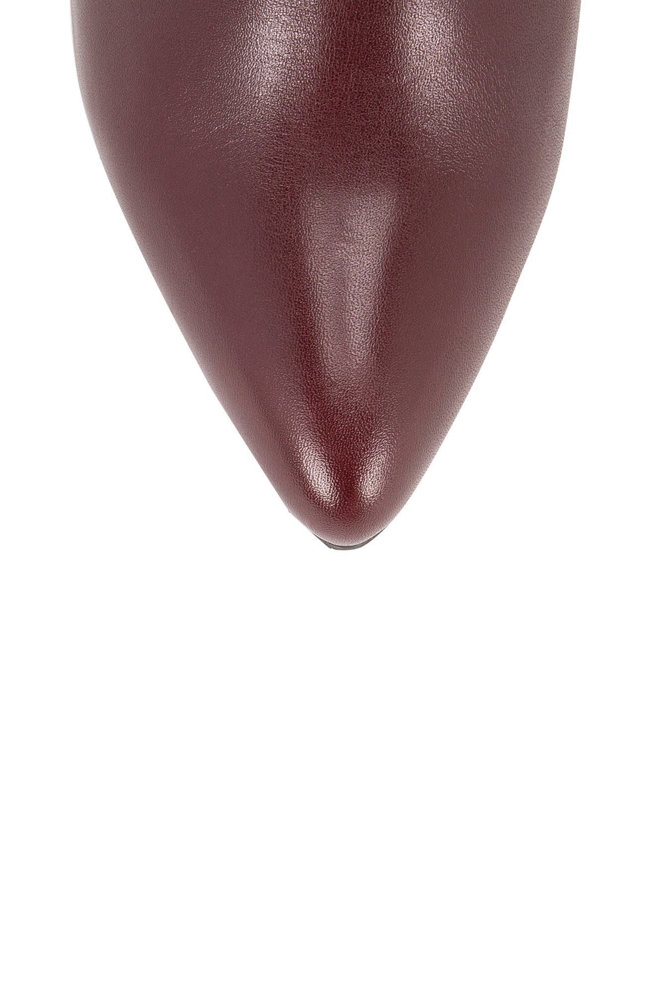 Teri Waterproof Bootie, Alternate, color, BURGUNDY LEATHER