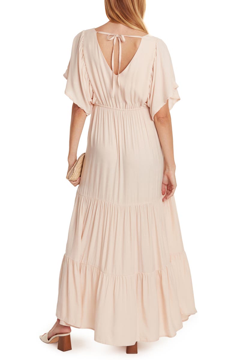 Cache Coeur Claudette Maternity Maxi Dress, Alternate, color, 