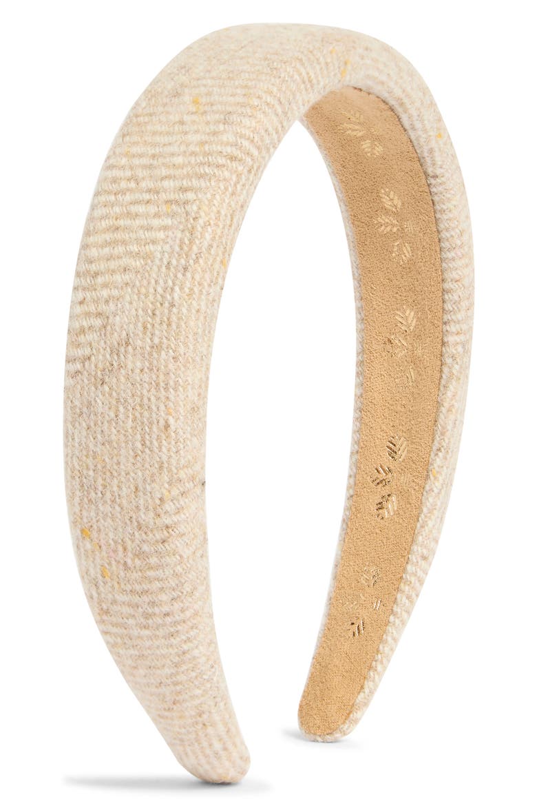 Paige Headband, Main, color, CREAM