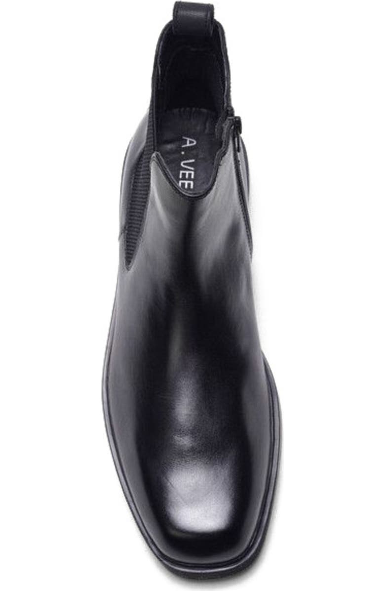 A. Veer Lenox Chelsea Boot, Alternate, color, Black Leather