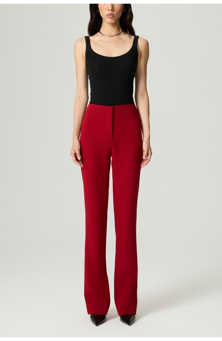 Nocturne Tailored Bootcut Trousers, Alternate, color, Red