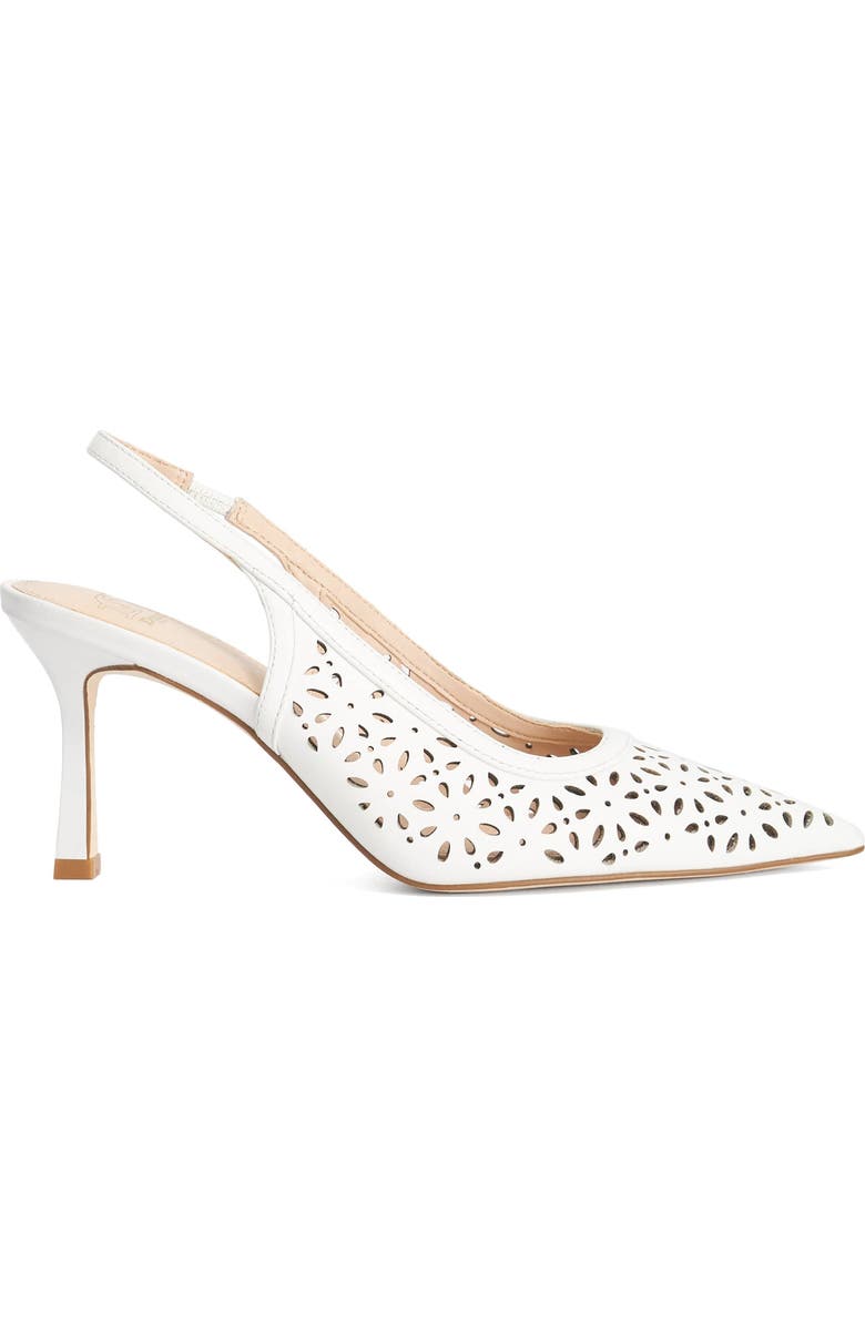Dune London <p>Corfu Perforated Slingback Pump (Women)</p>, Alternate, color,