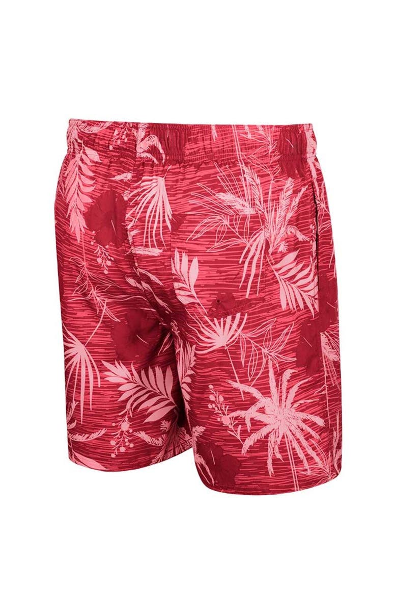 COLOSSEUM Men's Colosseum Cardinal Arkansas Razorbacks What Else is New Swim Shorts, Alternate, color, Cardinal