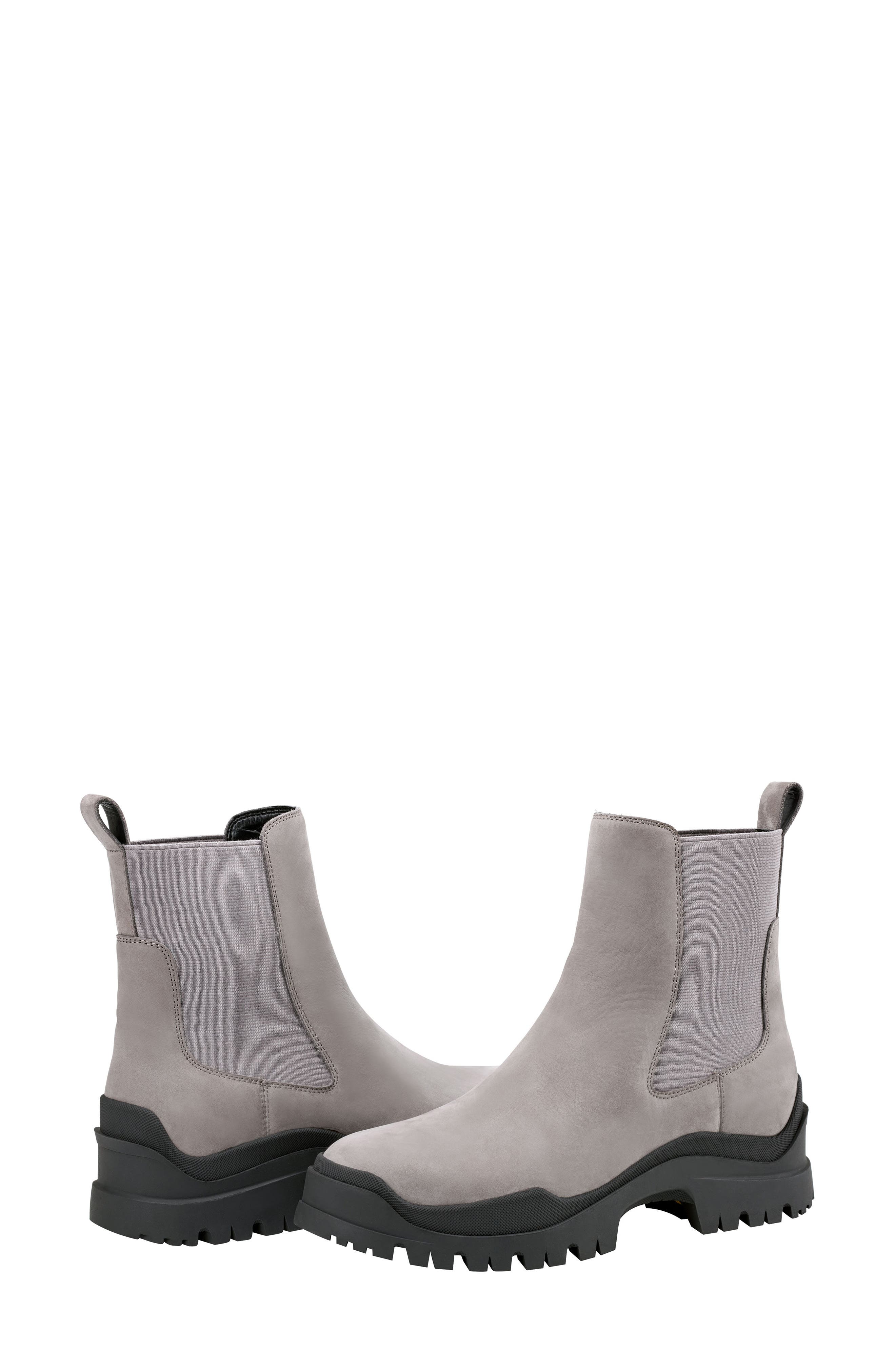 Marc Fisher LTD Farris Chelsea Boot, Alternate, color, Grey/ Grey