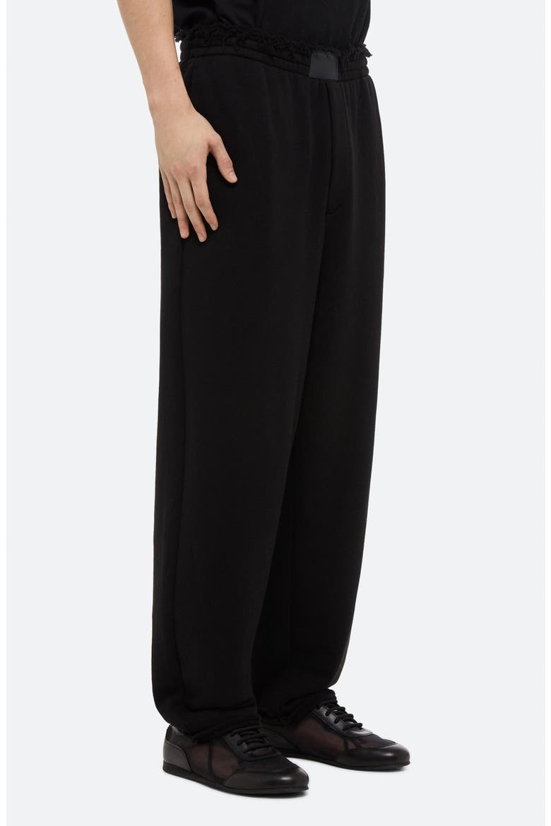 Minimal Plush Sweatpants, Alternate, color, BLACK - 001
