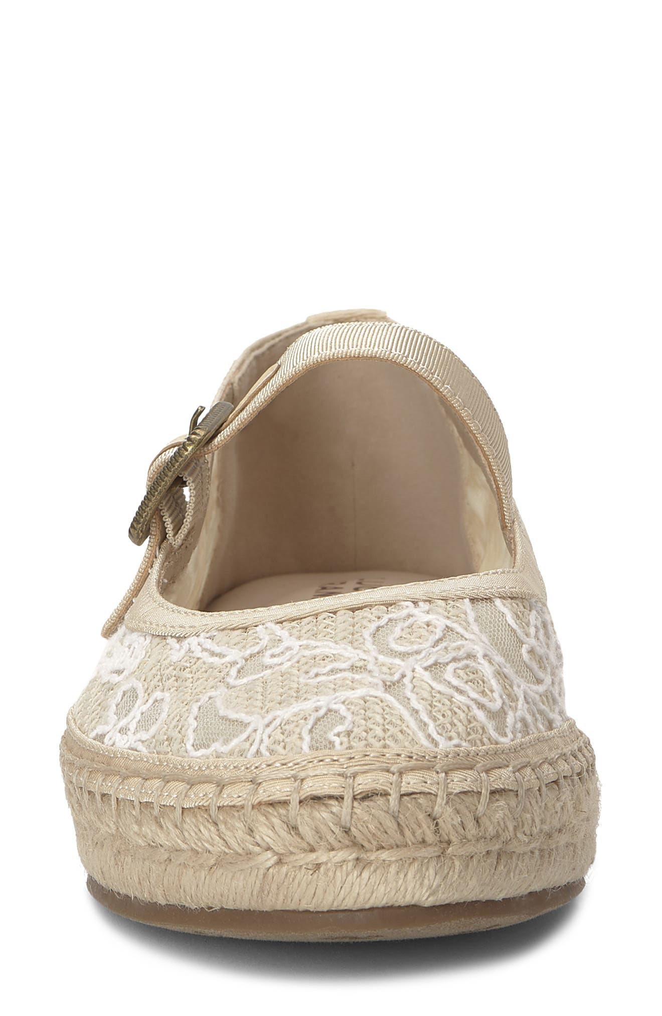 Lucky Brand Orlyna Espadrille Mary Jane Flat, Alternate, color, Natural/ Bone Light Grey