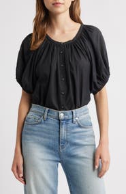 DÔEN June Gingham Organic Cotton Top