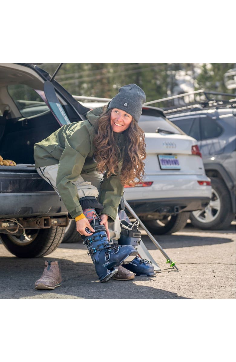 Turtle Fur Explorer Cuffed Beanie, Alternate, color, Black