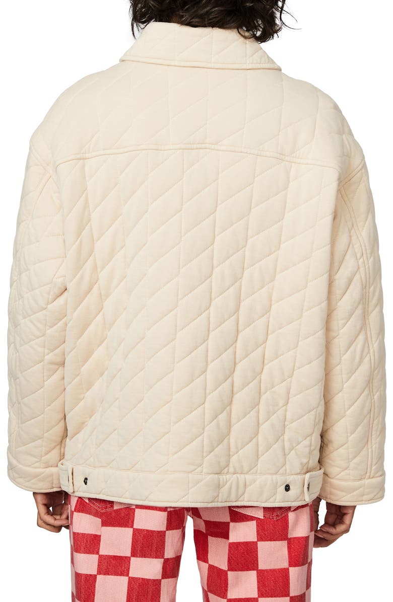 BERNIE Oversize Quilted Boyfriend Jacket, Alternate, color,