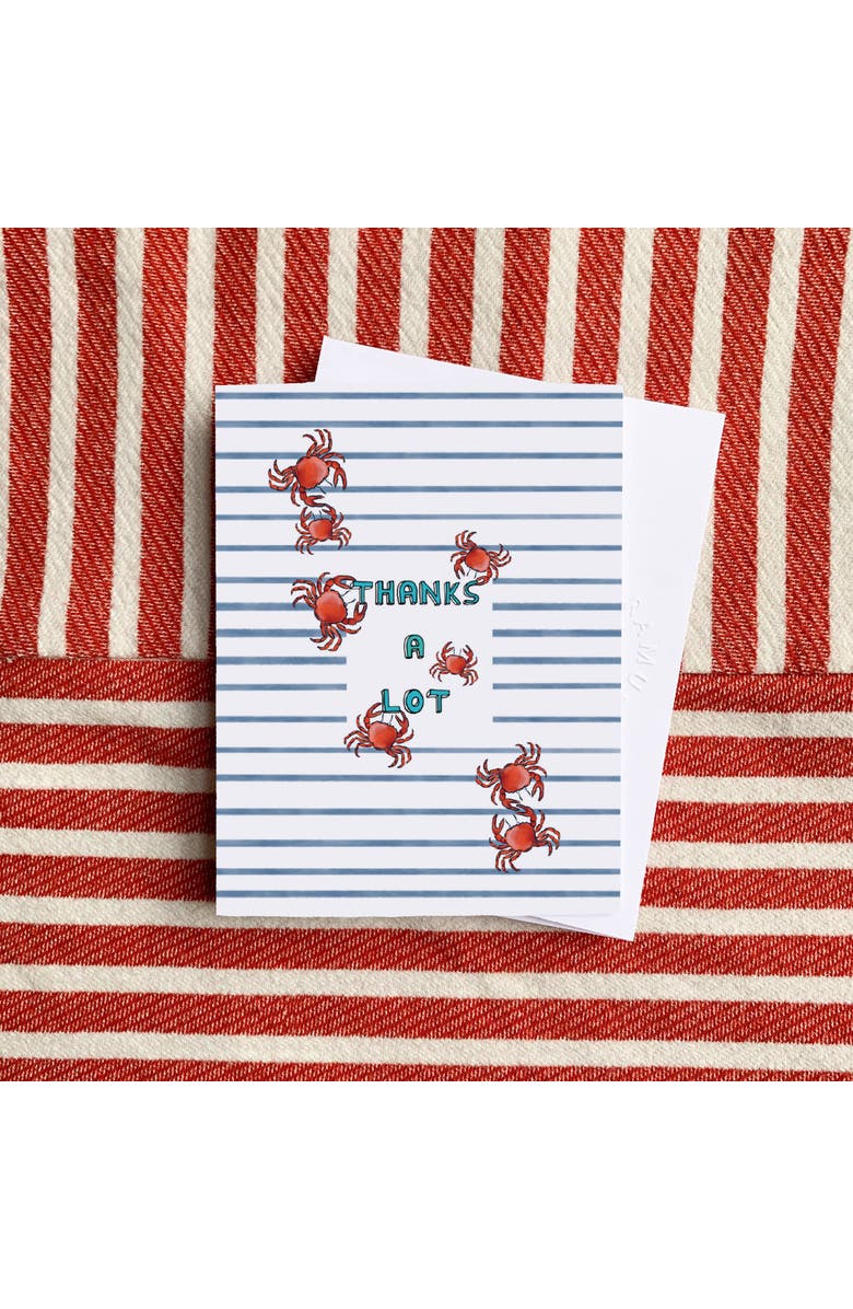 Ramus & Co Thank You Greeting Card Pack (3ct) "Thanks A Lot Crabs", Alternate, color, Multi-Pack