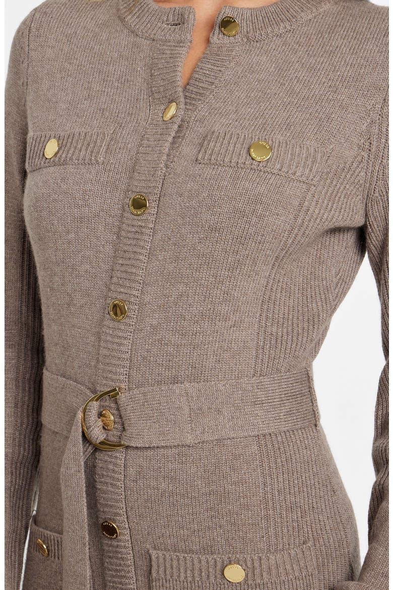 Afrah Long Sleeve Sweater Dress, Alternate, color, BEIGE