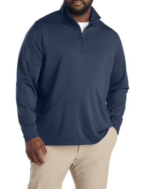 Big & Tall Clubhouse Performance 1/4-Zip Pullover