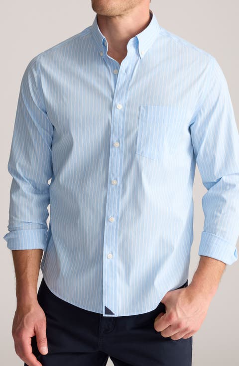 Gutierrez Stripe CottonTek™ Performance Button-Down Shirt