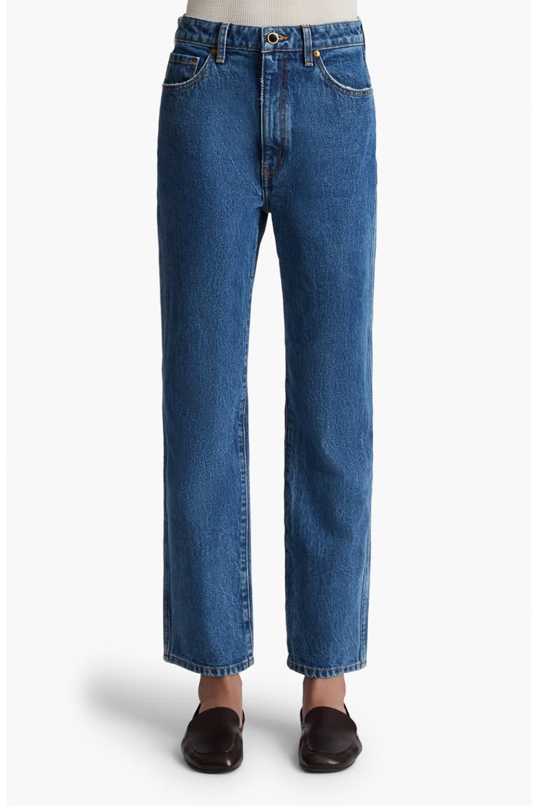 Abigail Ankle Straight Leg Jeans, Main, color, BOONE