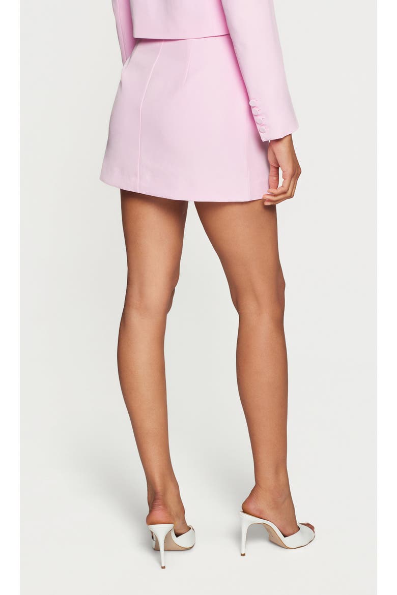 Katana Crepe Skirt, Alternate, color, Soft Rose