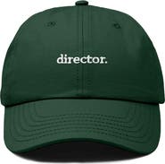 Dalix Director Embroidered Low Crown Cap