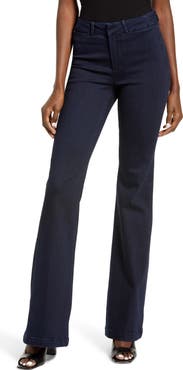 PAIGE Genevieve High Waist Flare Jeans
