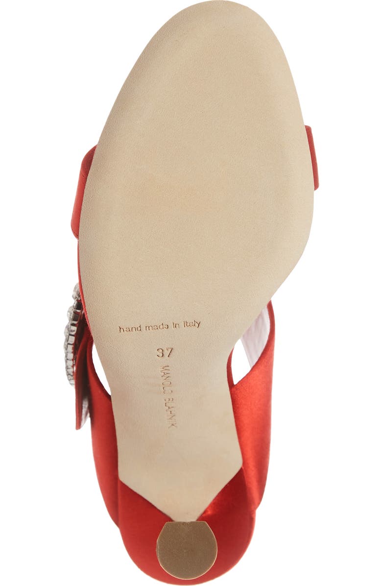 Manolo Blahnik Fibiona Crystal Embellished Mule, Alternate, color,