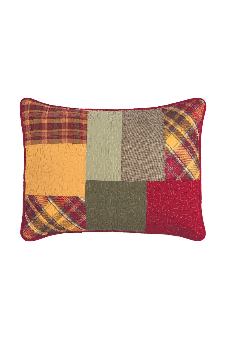 Buckley Cotton Quilt Set - Reversible and Machine Washable, Alternate, color, Green