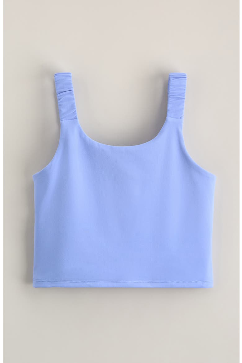 Kids' Play Date Cropped Tank, Main, color, BLUE HYDRANGEA