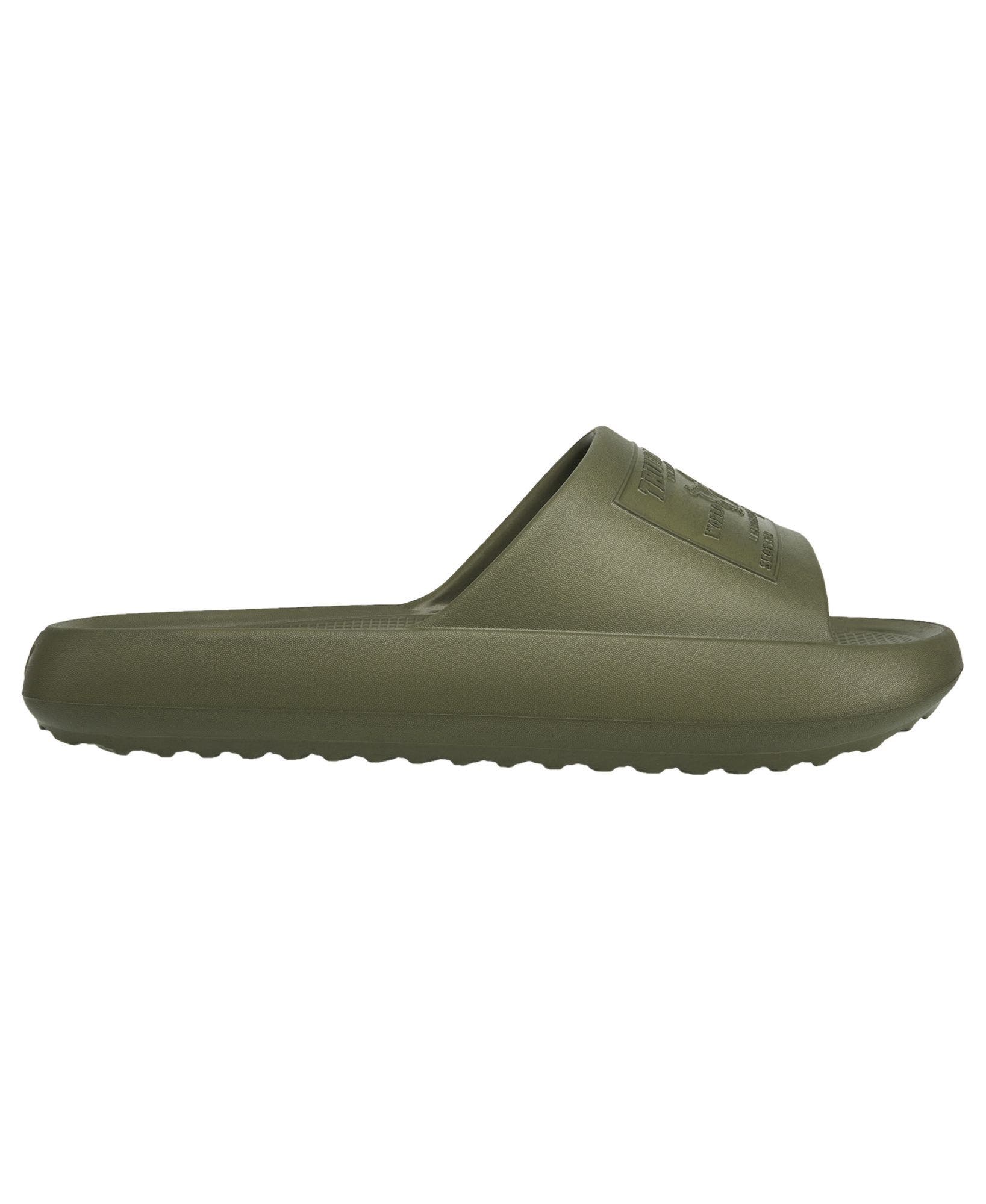 Wayne Logo Single Slide, Alternate, color, Olive