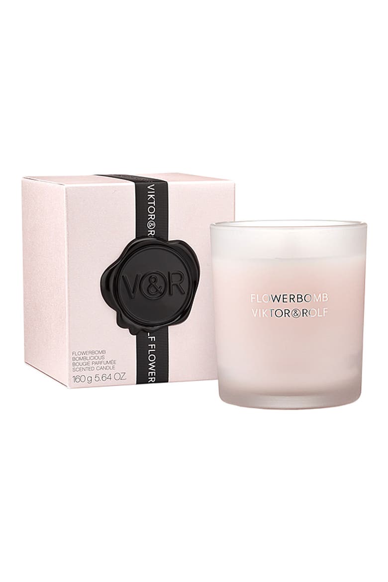 Viktor&Rolf 'Flowerbomb' Bomblicious Scented Candle, Main, color, NO COLOR