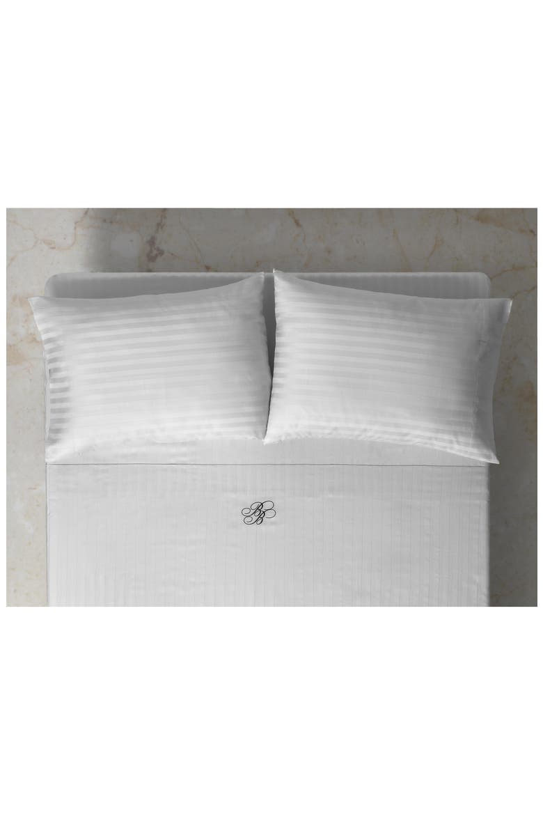 Stripe Turkish Cotton Sateen Pillowcases, Alternate, color, GREY
