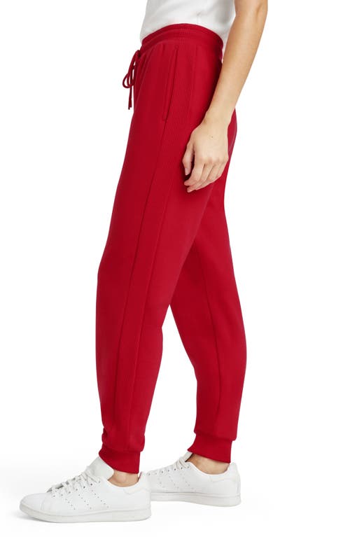 Splendid Tia Supersoft Joggers In Ruby