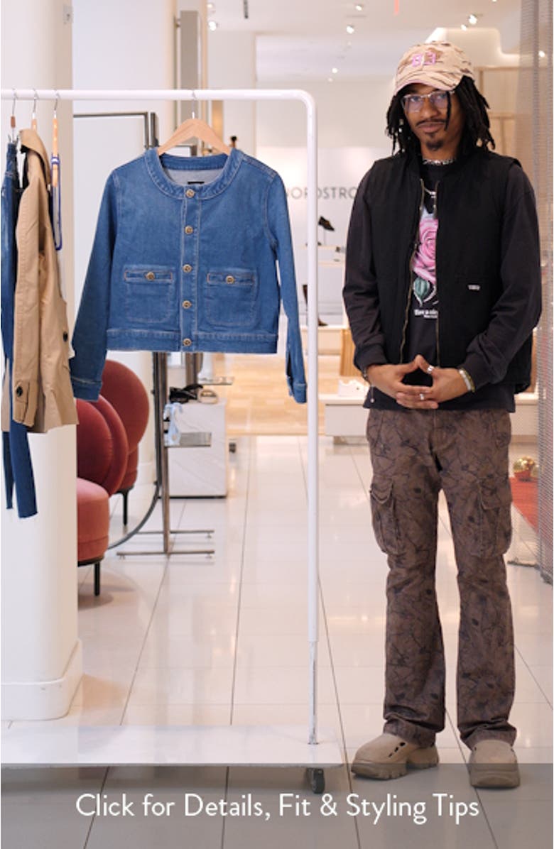 The Stashed Picky Denim Jacket, sales video thumbnail