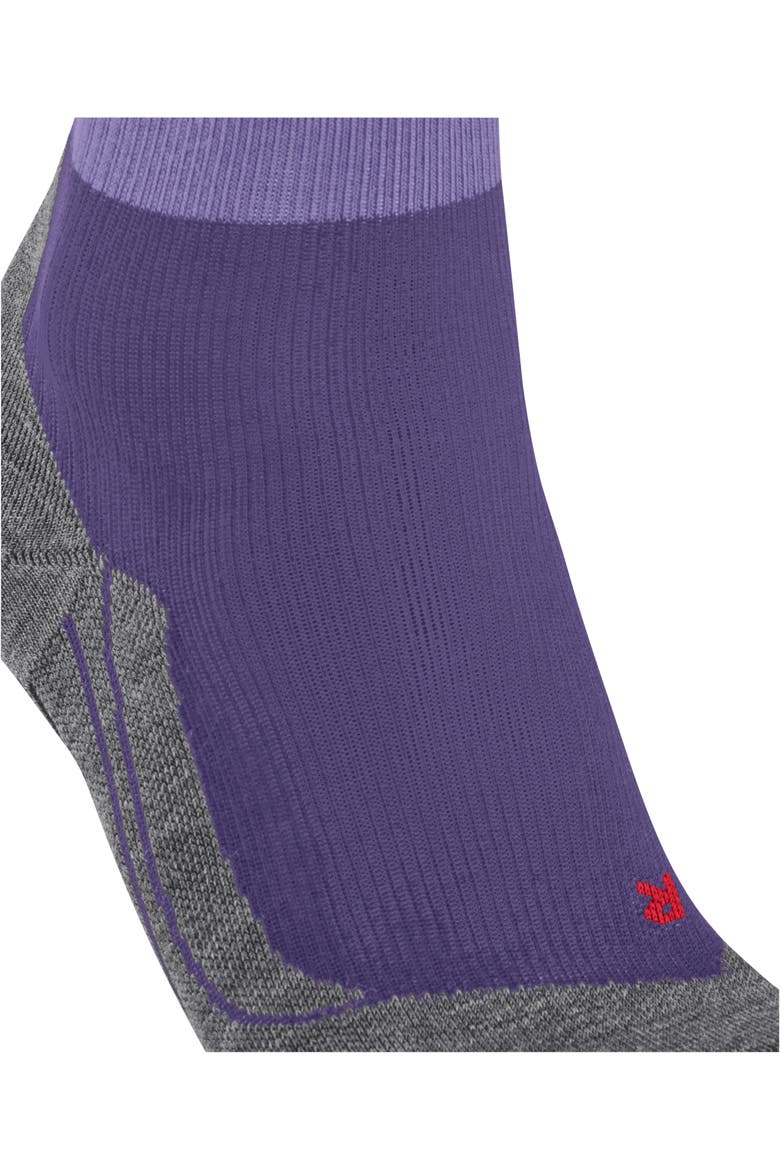 RU Compression Stabilizing Running Socks, Alternate, color, Amethyst