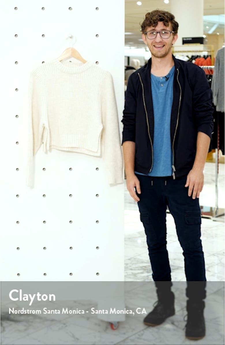 Rib Knit Sweater, sales video thumbnail