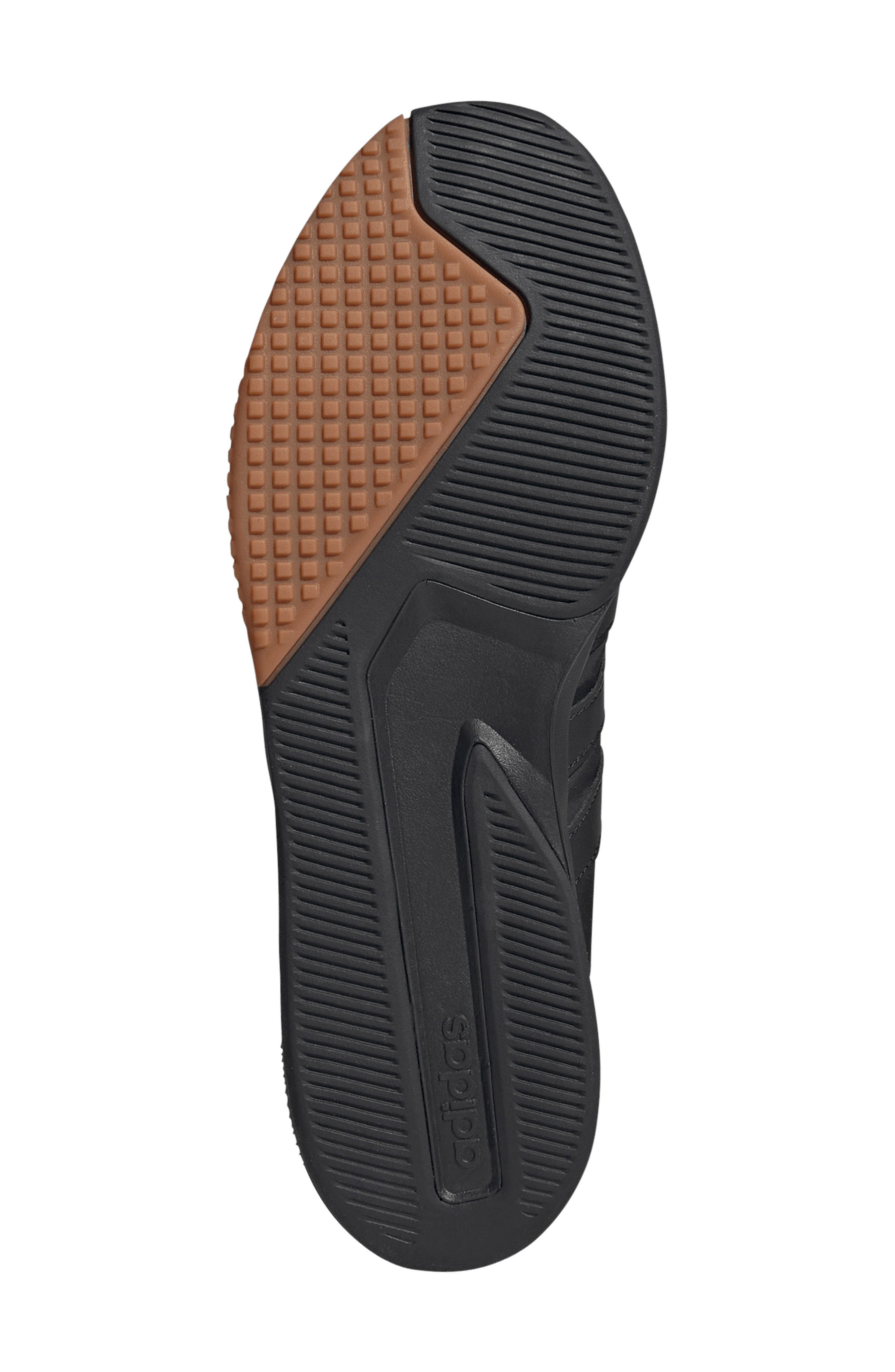 adidas Run 76/26 Sneaker, Alternate, color, Core Black/ Core Black/ Amber