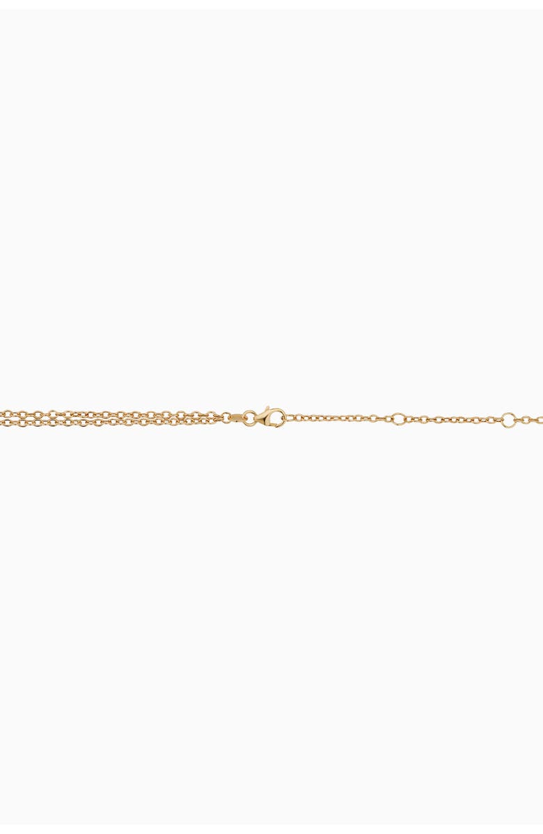 Oradina 14K Yellow Gold Icon Pendant Necklace, Alternate, color, Yellow Gold