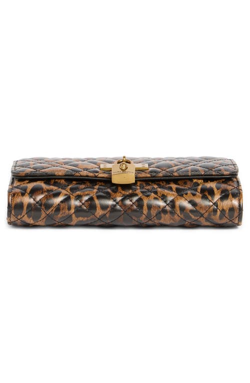 Kurt Geiger London Brixton Wallet On A Chain In Brown