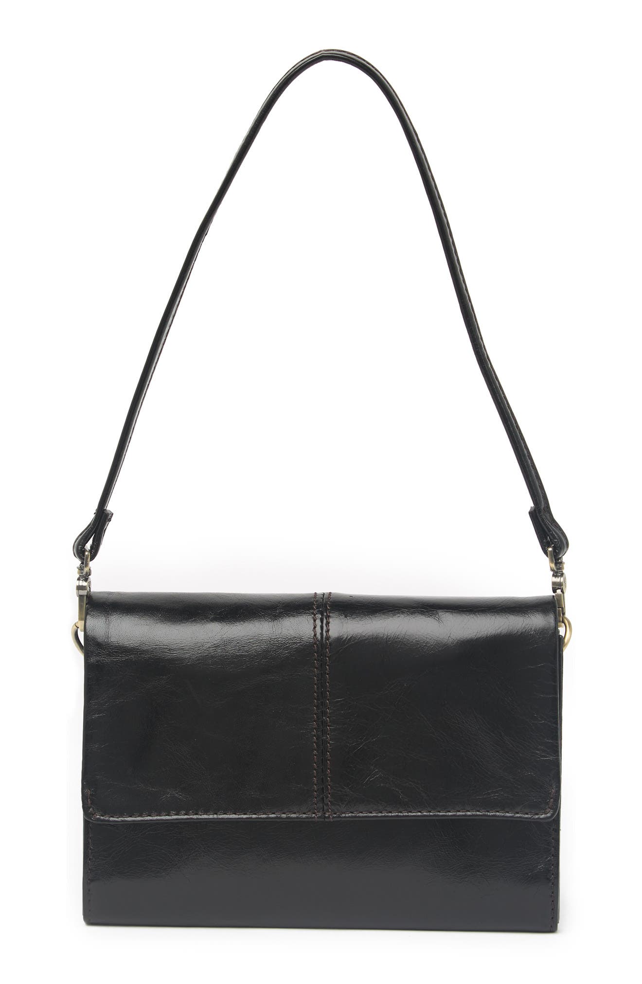 HOBO Jetty Convertible Leather Shoulder Bag, Alternate, color, 