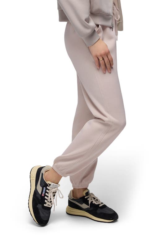 Prana Shea High Waist Drawstring Joggers In Almond