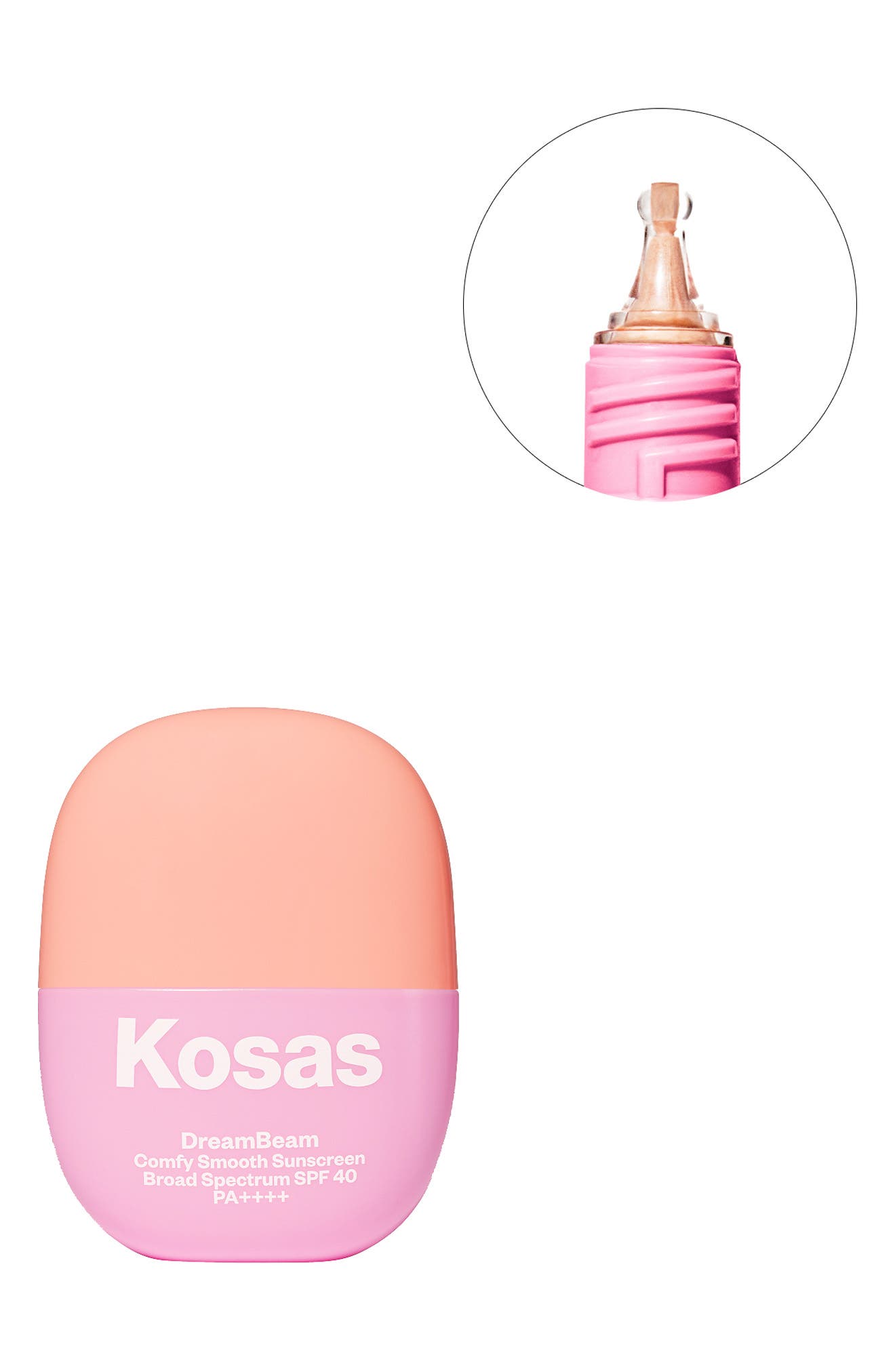 Kosas DreamBeam Comfy Smooth Sunscreen Broad Spectrum SPF 40 in Mini at Nordstrom