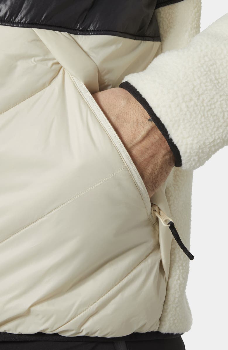 Helly Hansen Village Hybrid Mixed Media Jacket, Alternate, color, Black