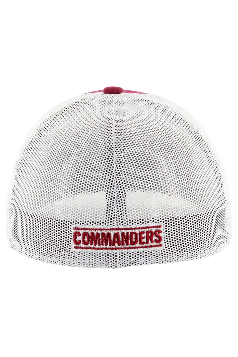 Men's '47 Burgundy/White Washington Commanders Thrash Trophy Flex Hat, Alternate, color, Burgundy