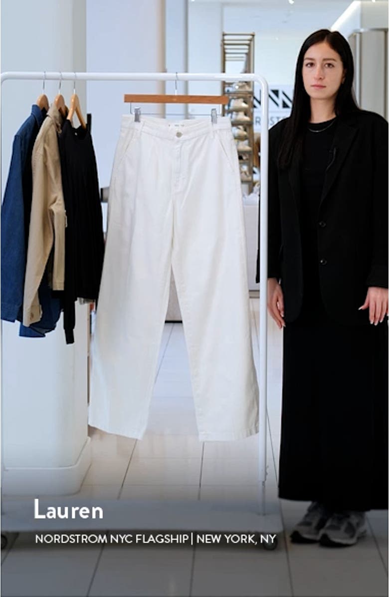 Low Rise Wide Leg Trouser Jeans, sales video thumbnail