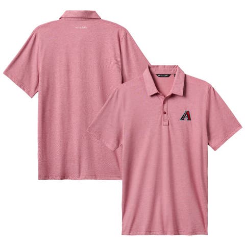 TRAVIS MATHEW ピンク ショートスリーブシャツ Travis Mathew Dusty Sand Cotton Graphic T-Shirt in Pink for