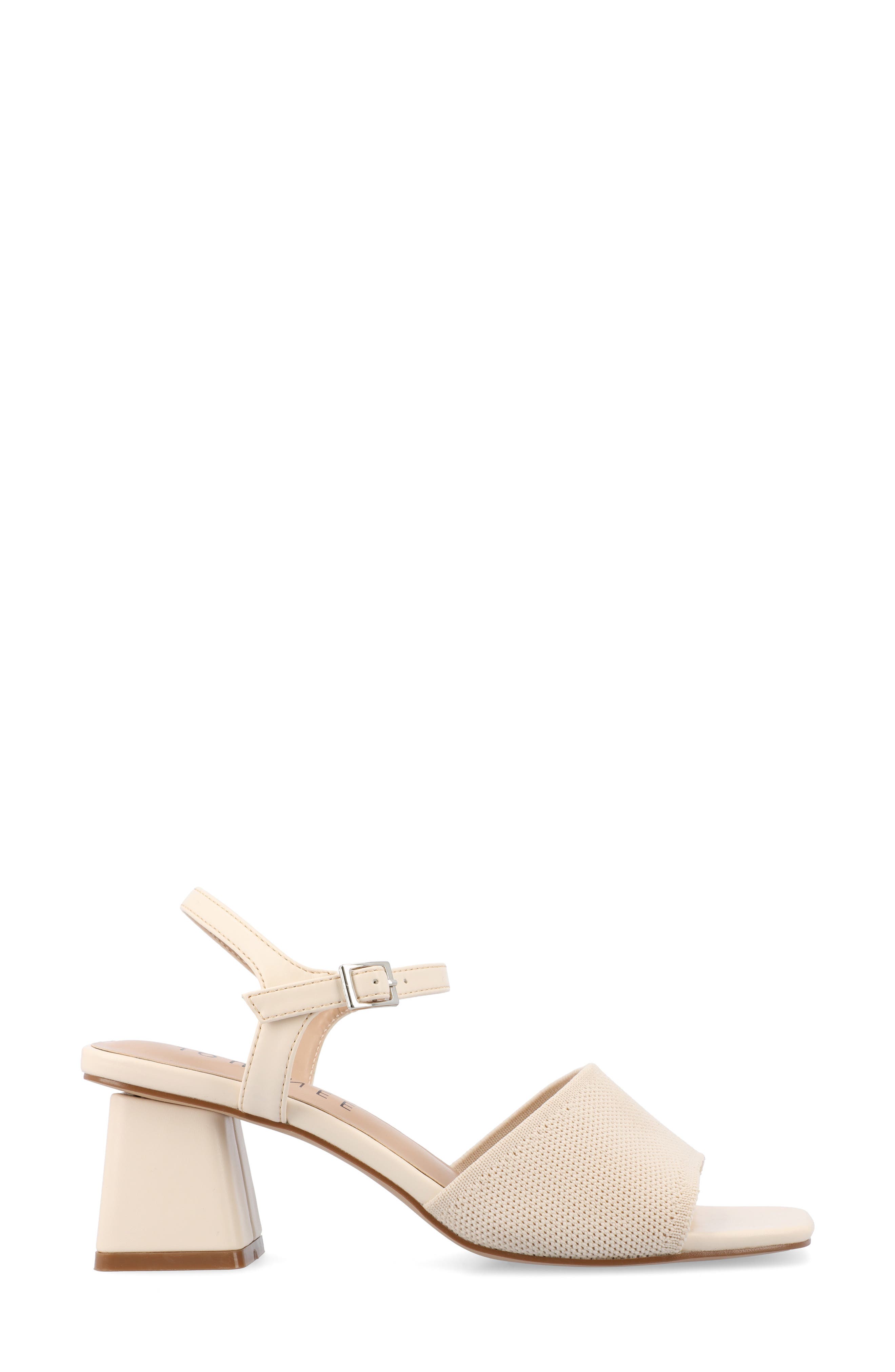 Evylinn Knit Block Heel Sandal, Alternate, color, BEIGE